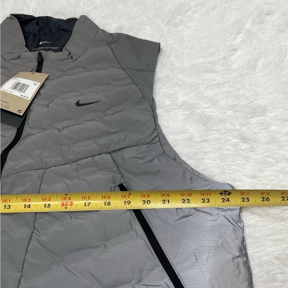 Nike Therma-Fit ADV Reflective Silver Running Vest Mens Size XXL 2XL FZ1131 New - Picture 13 of 14